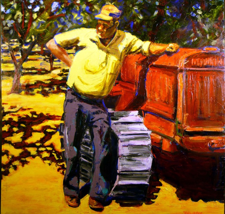 A Man and His Tractor