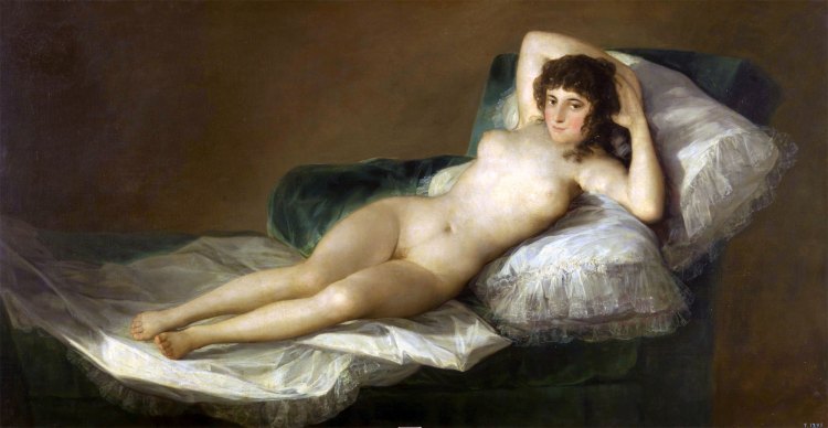Francisco-Goya-La-maja-desnuda-The-Nude-Maja-1797